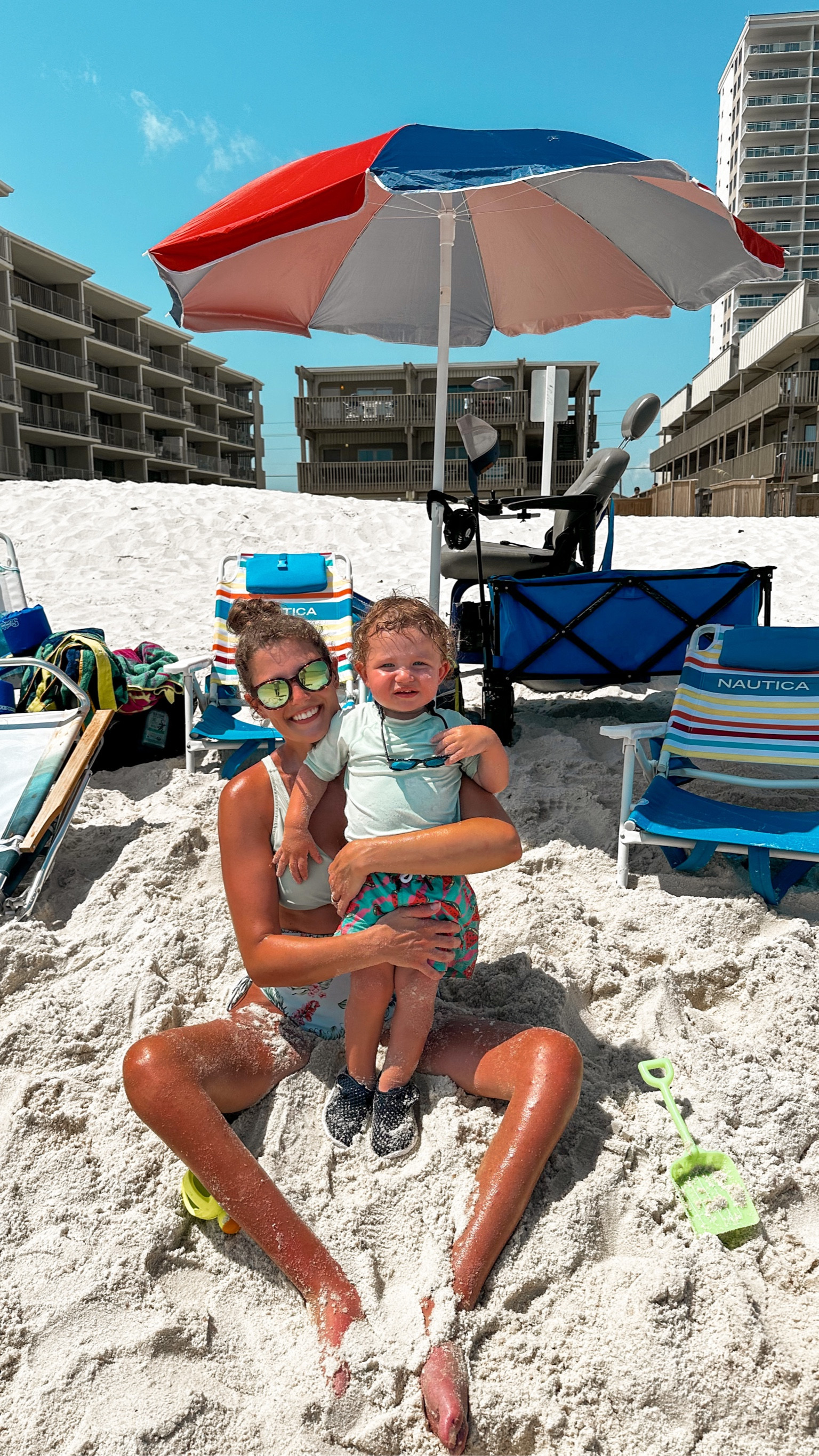 Another one of my fav swimsuits + Rhett’s swim linked here! Everything runs TTS. I’m wearing size S & Rhett is wearing size 18-24 months in his shirt & a size 2T in his trunks! He has these trunks in 2 different prints. His sunglasses have lasted all through last summer & this summer! They’re indestructible. He loves them & wears them every day! 

#LTKswim #LTKtravel #LTKfamily