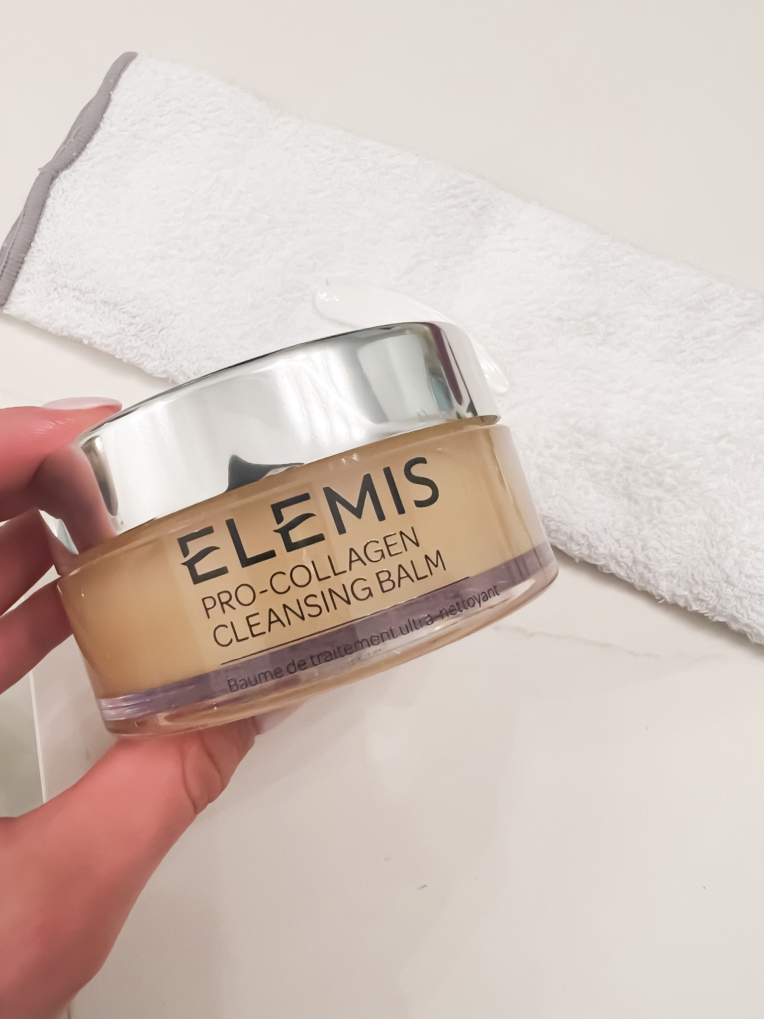 Elemis cleansing balm. Makeup remover. Melts your makeup right off! 

#LTKunder100 #LTKunder50 #LTKbeauty