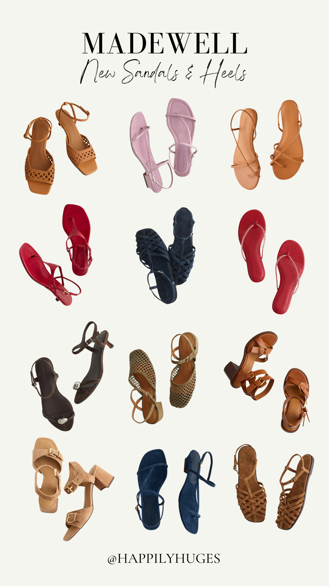 New sandals and heels just dropped at Madewell. Check them out!  

 #LTKgrwm #LTKootd