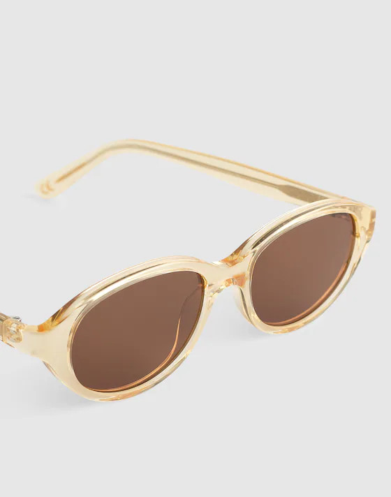 The Solina Oval Sunglasses | Madewell
