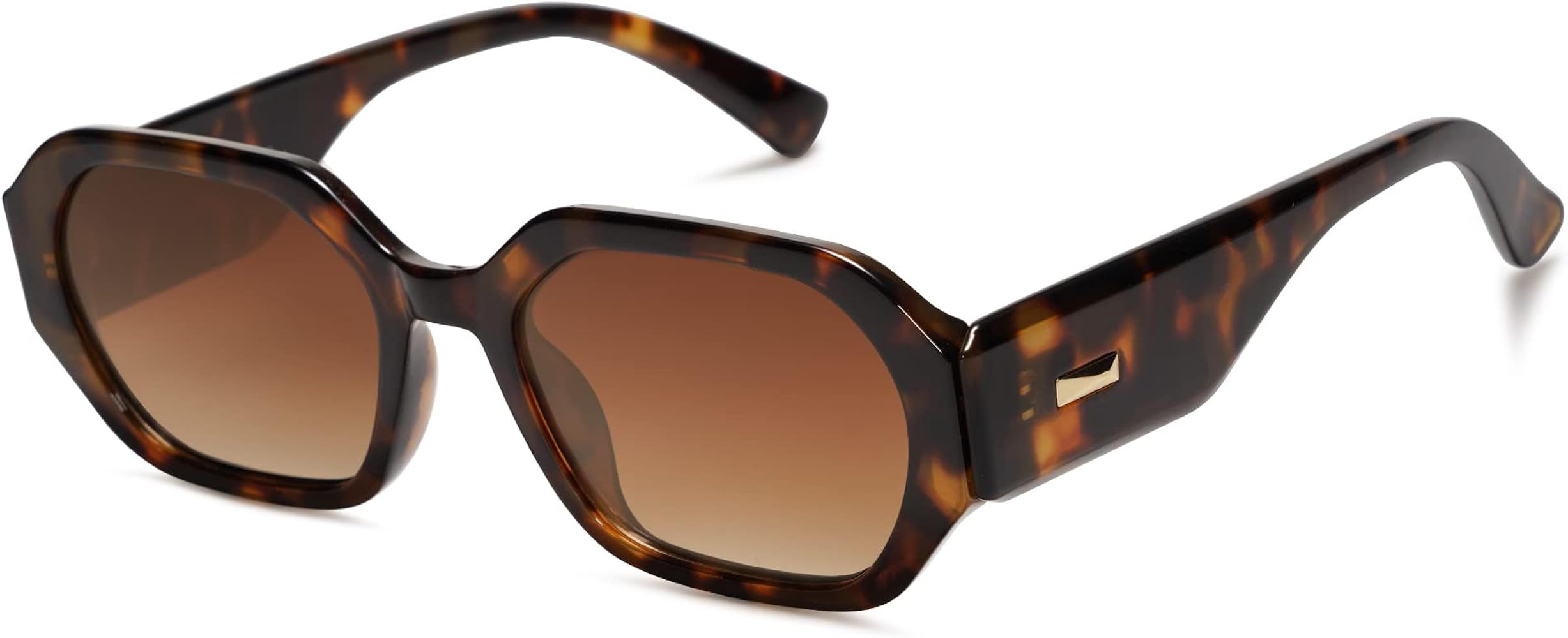 SOJOS Polarized Sunglasses For Women Retro Rectangle Womens Sun Glasses Trendy Narrow Square 90s ... | Amazon (US)