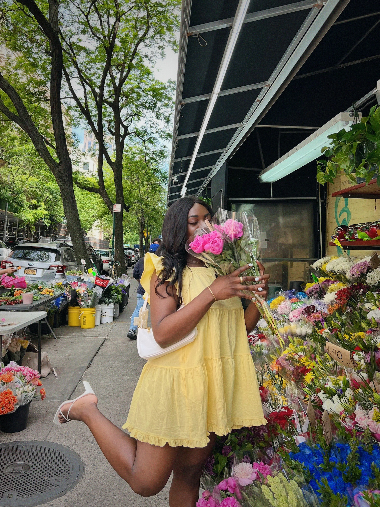 casual yellow dress outfit ideas