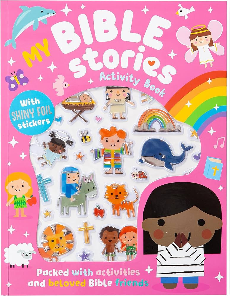 My Bible Stories Activity Book (Pink) | Amazon (US)