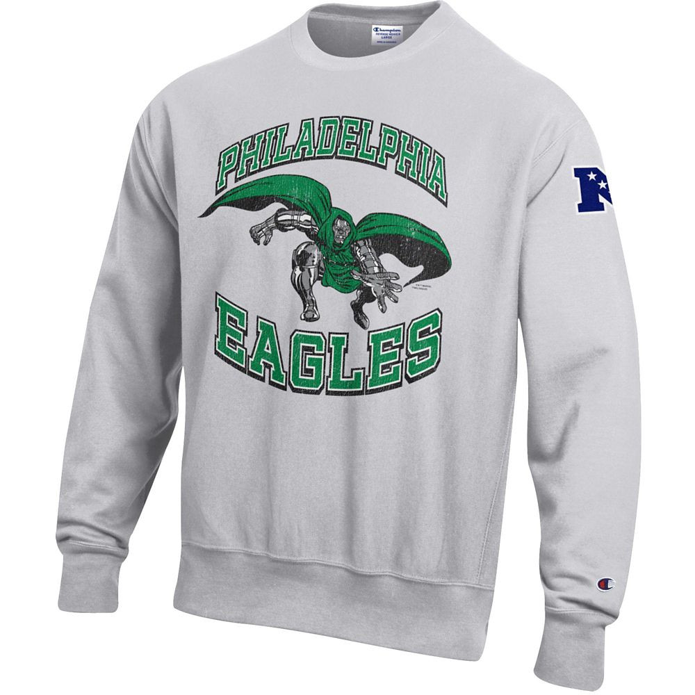 Doctor Doom \u2013 Philadelphia Eagles Pullover Sweatshirt for Adults \u2013 Disney | Champion NF... | Disney Store