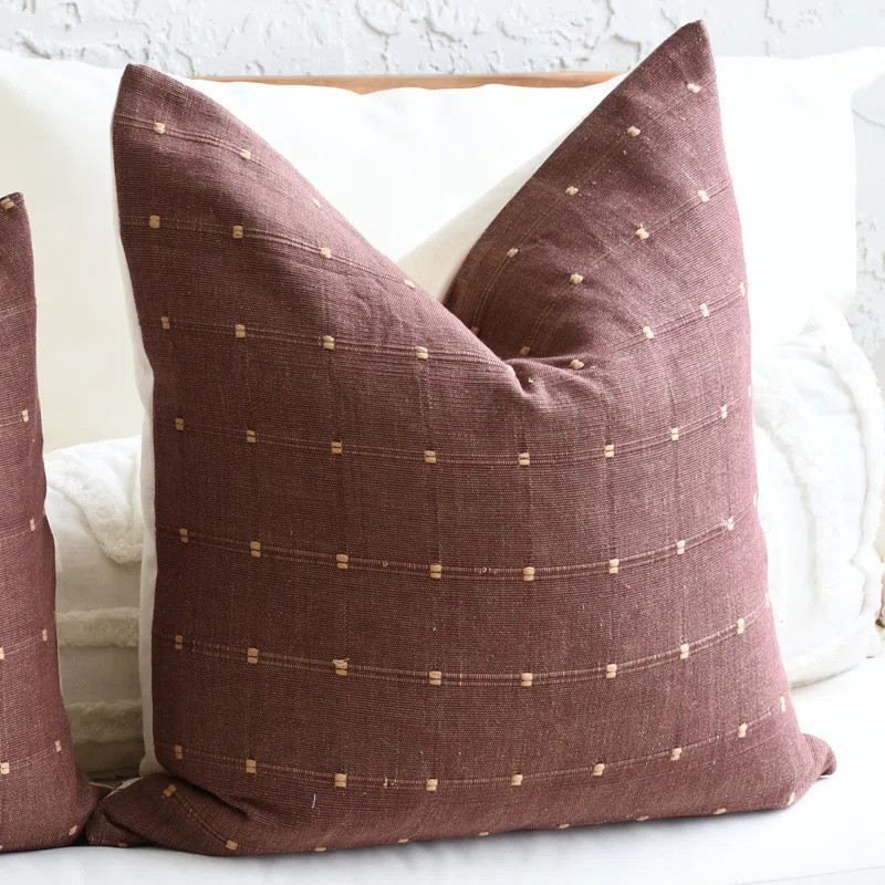 Sundara Threads Striped Cotton Pillow Cover | Wayfair North America