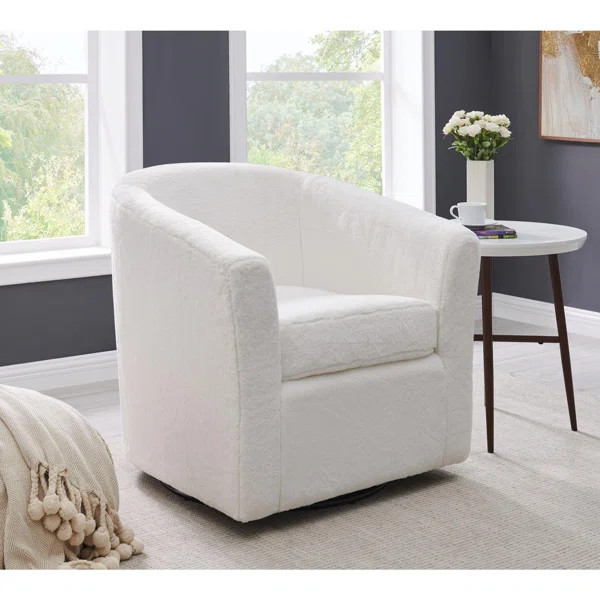 Teesha Swivel Barrel Chair | Wayfair North America