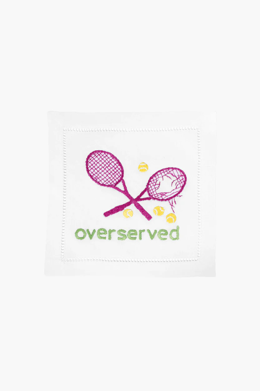 Overserved Cocktail Napkins (Set of 4) | Tuckernuck (US)