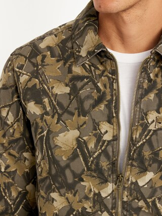 Printed Canvas Barn Jacket | Old Navy (US)