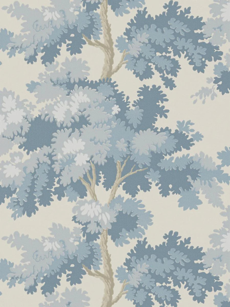 Scalamandre Raphael Light Blue Wallpaper | DecoratorsBest | DecoratorsBest