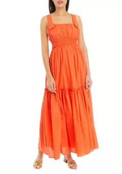 Taylor Women's Sleeveless Square Neck Maxi Dress | Belk