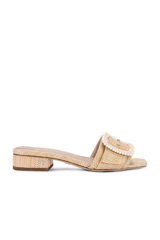Sam Edelman Deacon Bead Sandal in Bleached Beechwood from Revolve.com | Revolve Clothing (Global)