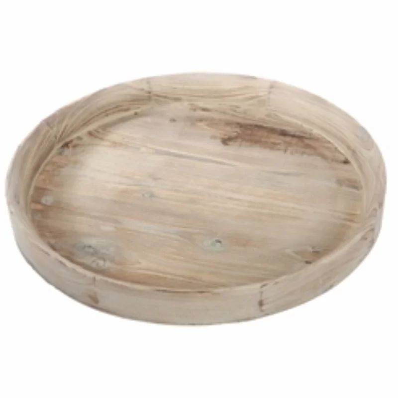 VanNest Amazing Round Wooden Accent Tray | Wayfair North America