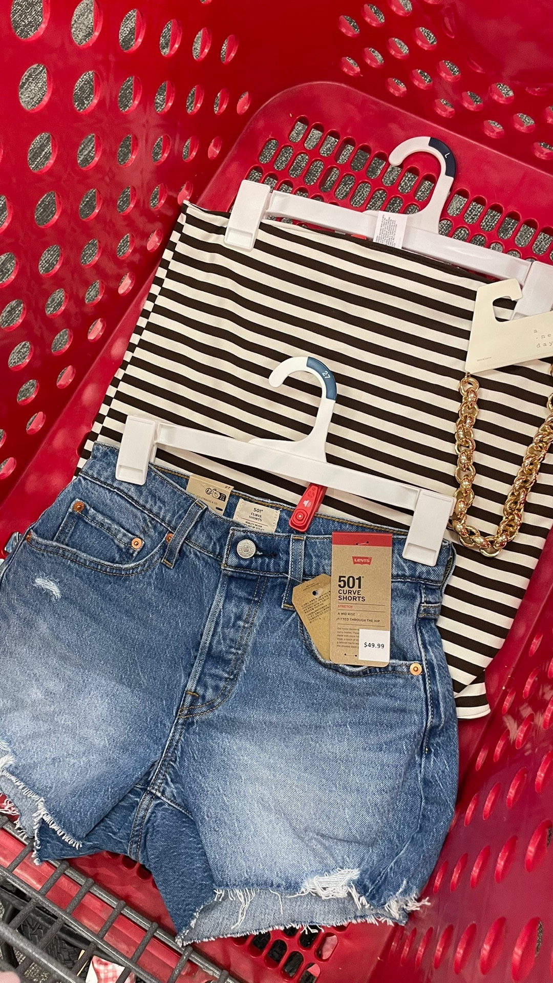 $10 reversible tube top 👀 Butter soft and styled at the end. Share with a friend who would wear this outfit + follow @showermeintarget for more @Target finds 

#LTKootd #LTKgrwm #LTKSeasonal