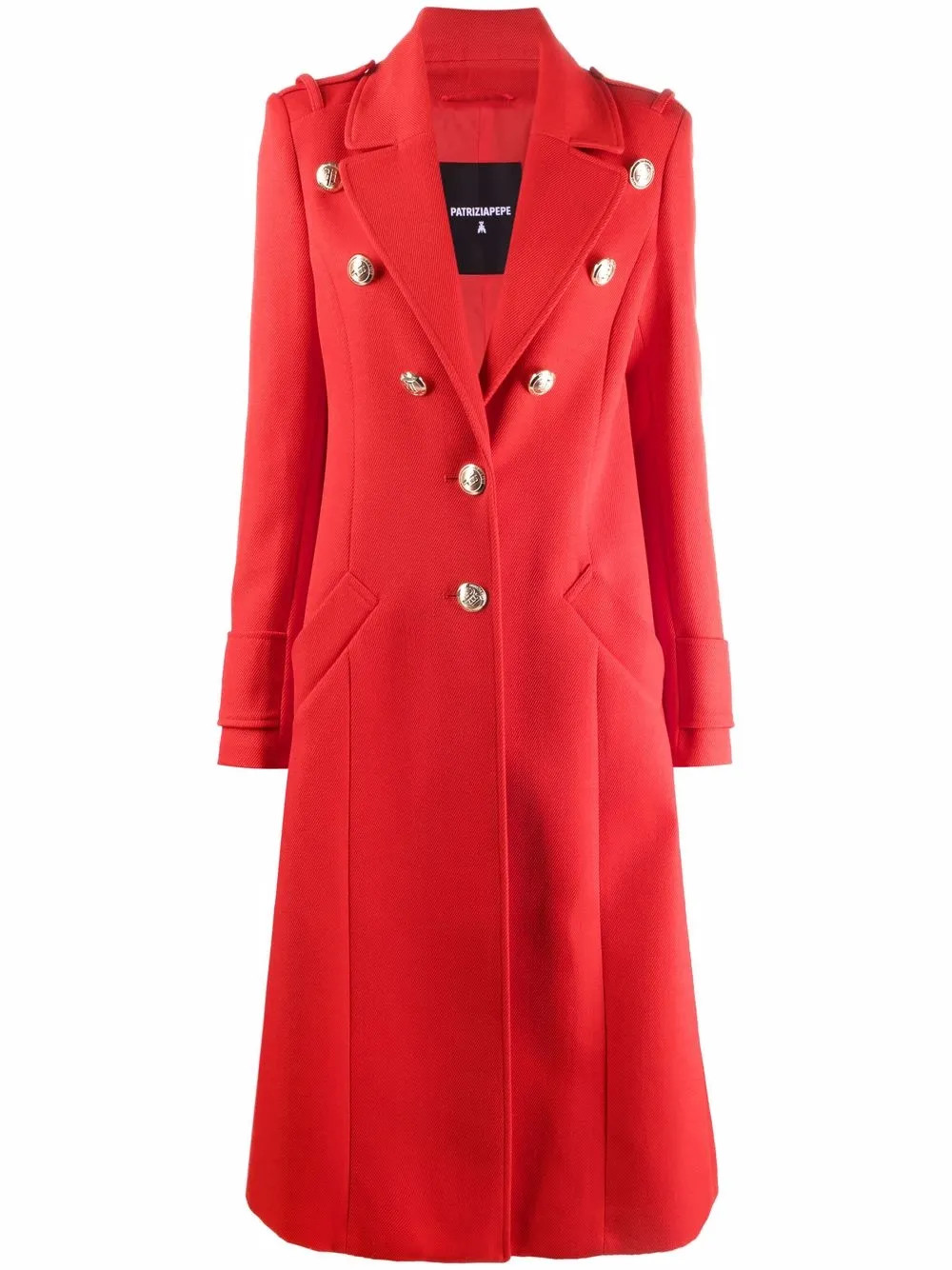 Parata singe-breasted coat | Farfetch (US)