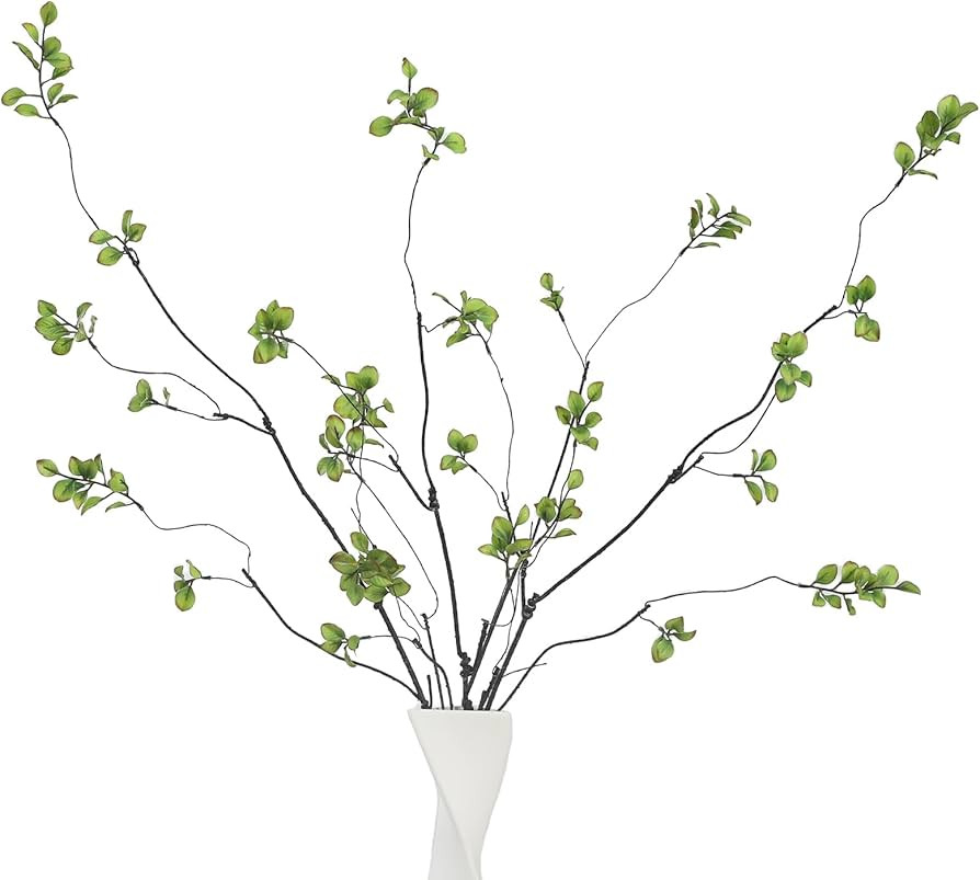 38.5 Inch 4 Pcs Artificial Branches Realistic Ficus Branches，Artificial Greenery Stems, Realist... | Amazon (US)