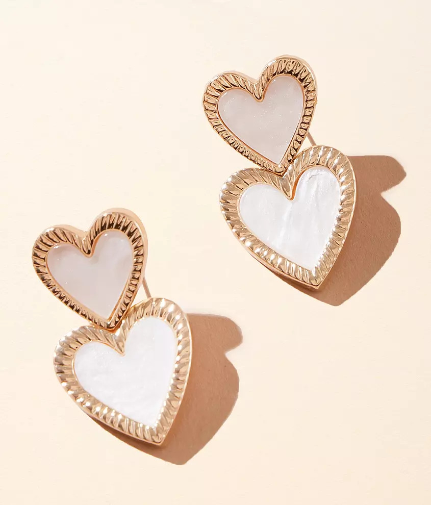 Double Heart Earring | Buckle