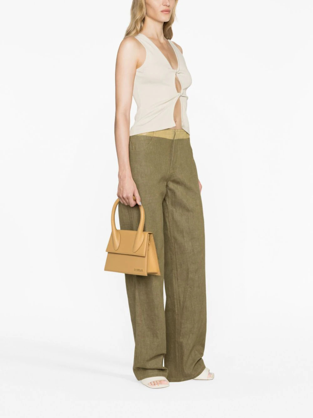 Jacquemus Borsa Tote Le Grand Chiquito In Pelle - Farfetch | Farfetch Global