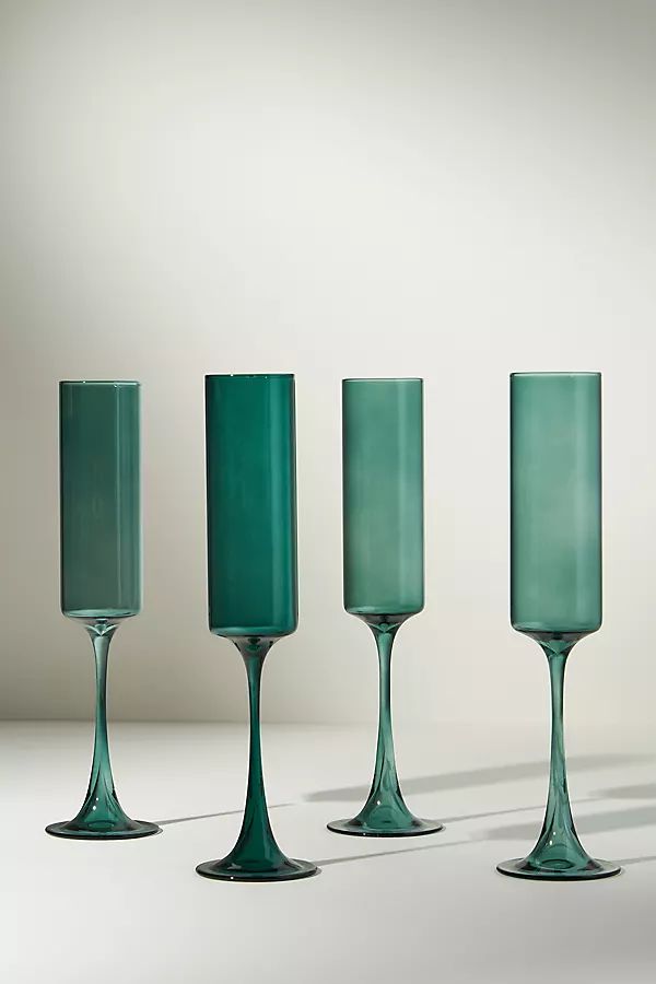 Morgan Flutes, Set of 4 | Anthropologie (US)