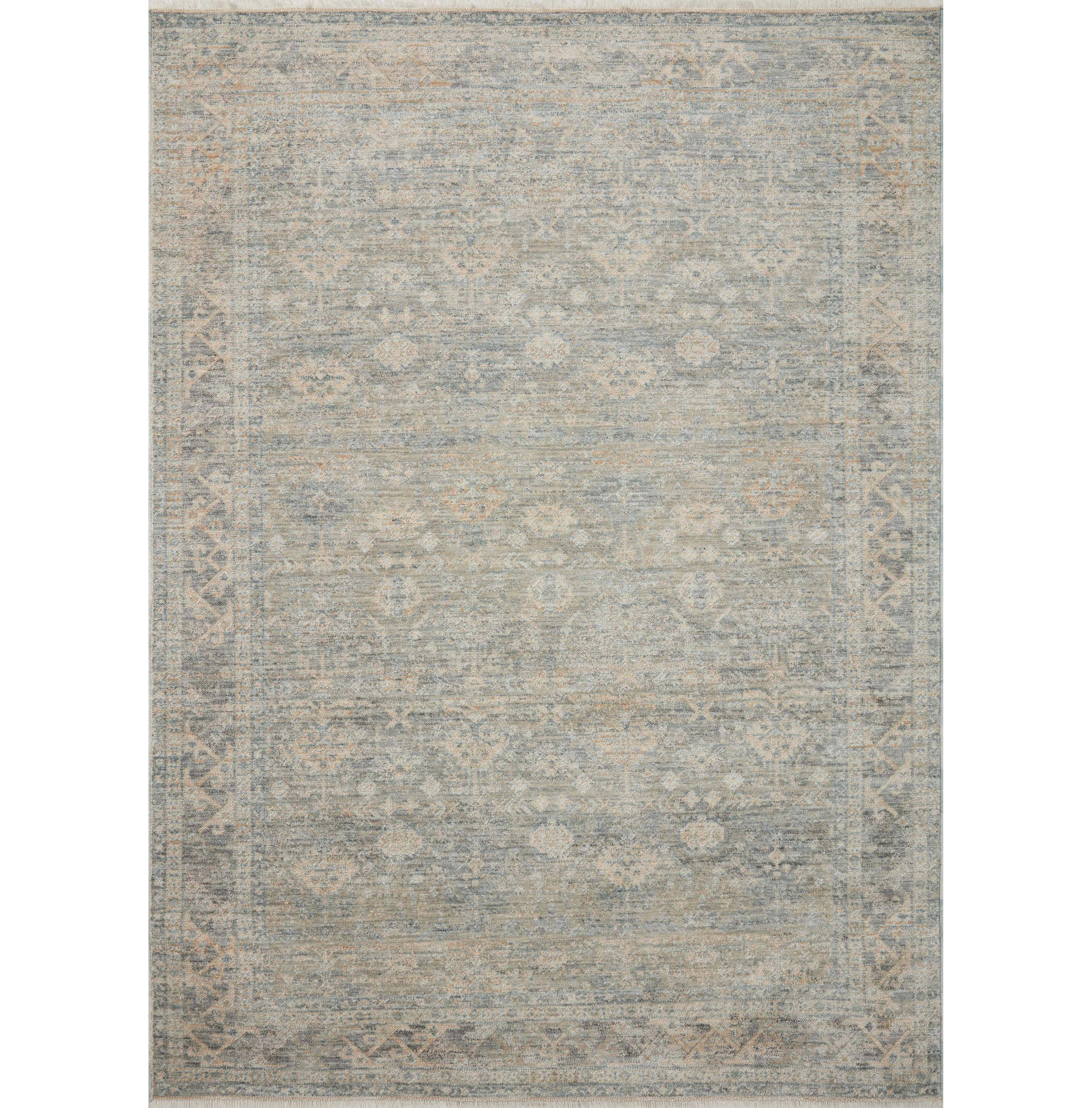 Angela Rose x Loloi Blake Sky / Beige Area Rug | Wayfair North America
