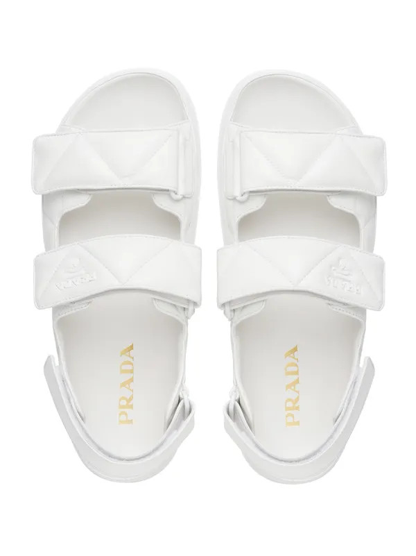 logo-strap chunky sandals | Farfetch Global