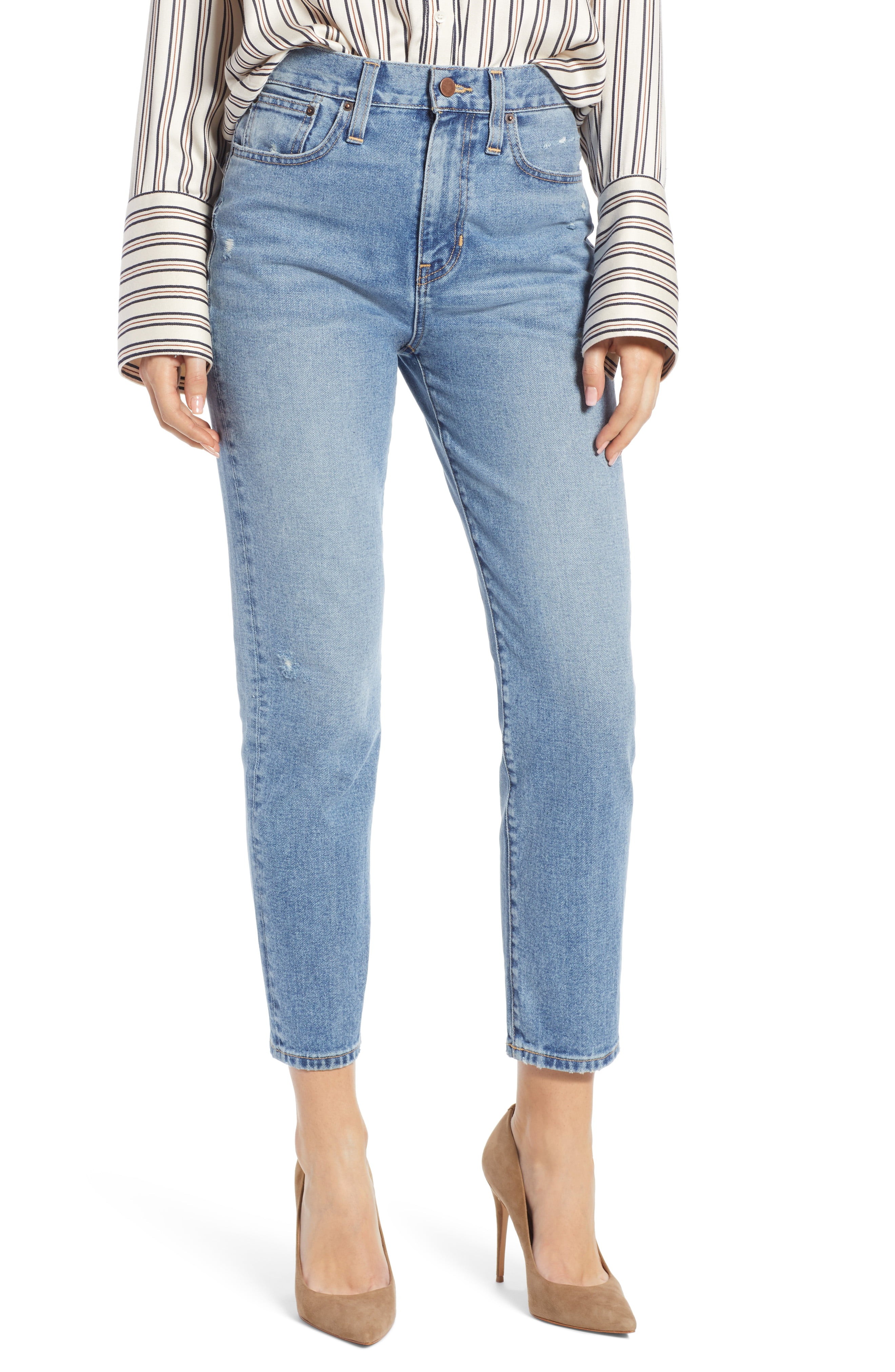 Something Navy Cigarette Jeans (Nordstrom Exclusive) | Nordstrom