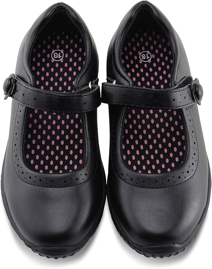 JABASIC Girl's Mary Jane School Uniform Shoes | Amazon (US)