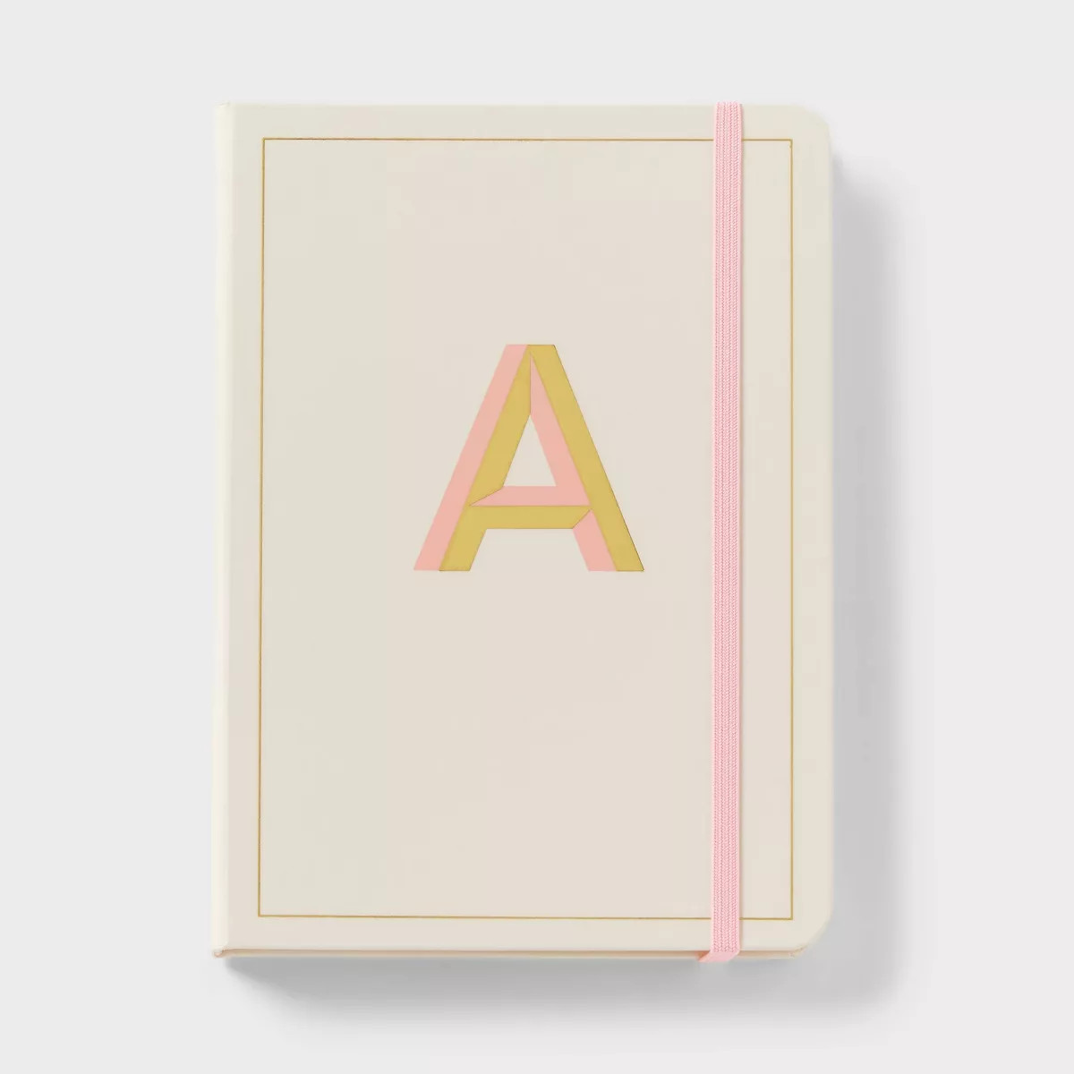 192pg College Ruled Journal 5"x7" Cream Monogram A - Opalhouse™ | Target