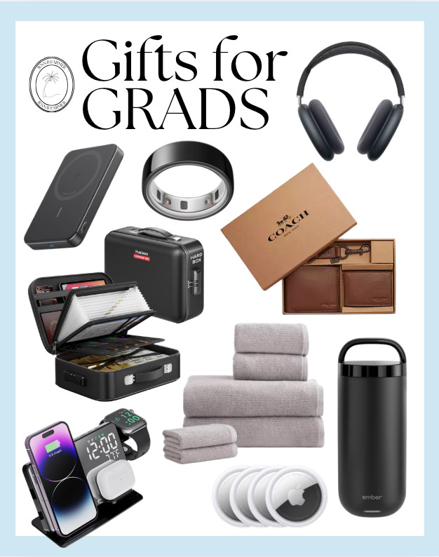 Grad gifts for him! Shop these top picks for grads!


oura ring, towel set, charging station, coach wallet, grad gifts, graduation gifts, ember tumbler, airtag, portable charger, safebox 

 #LTKTravel #LTKMens