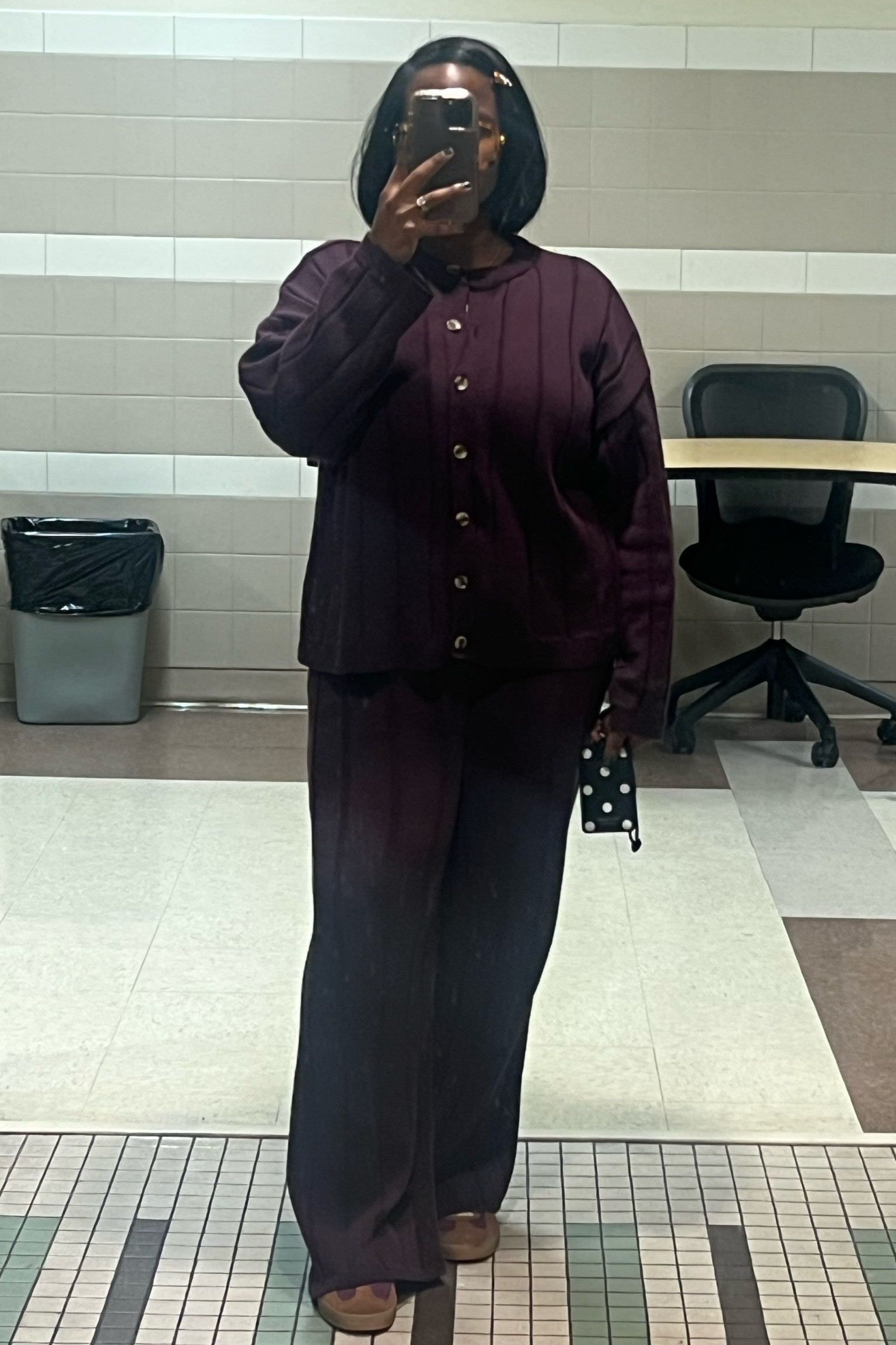 day 1 of semester 2. cozy vibes 🩷 

#LTKWorkwear #LTKootd #LTKMidsize