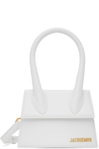 Jacquemus - White 'Le Chiquito Moyen' Bag | SSENSE