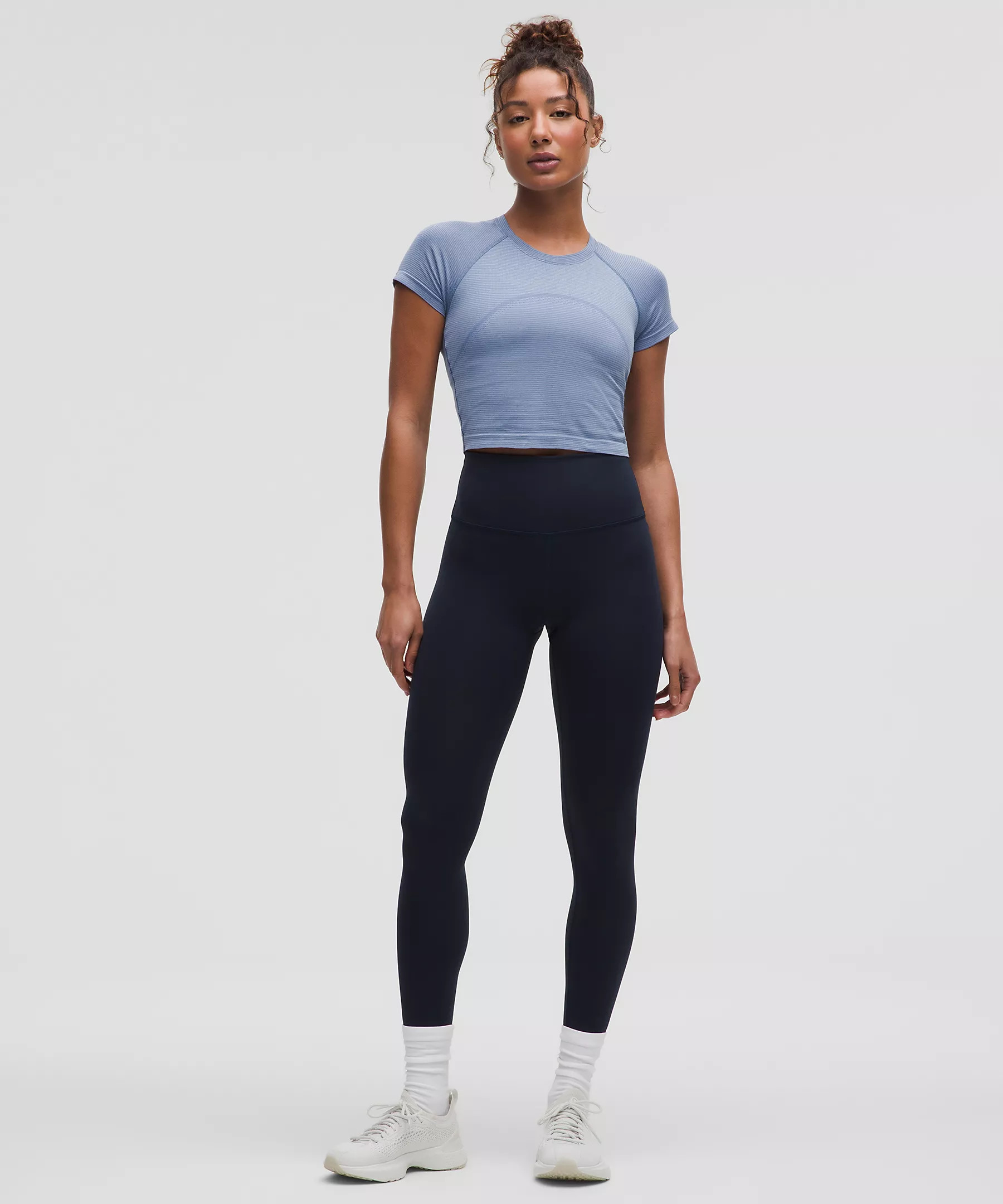 Swiftly Tech Cropped Short-Sleeve Shirt 2.0 | Lululemon (US)