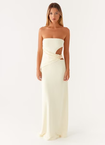 Anetta Maxi Dress - Yellow | Peppermayo (Global)