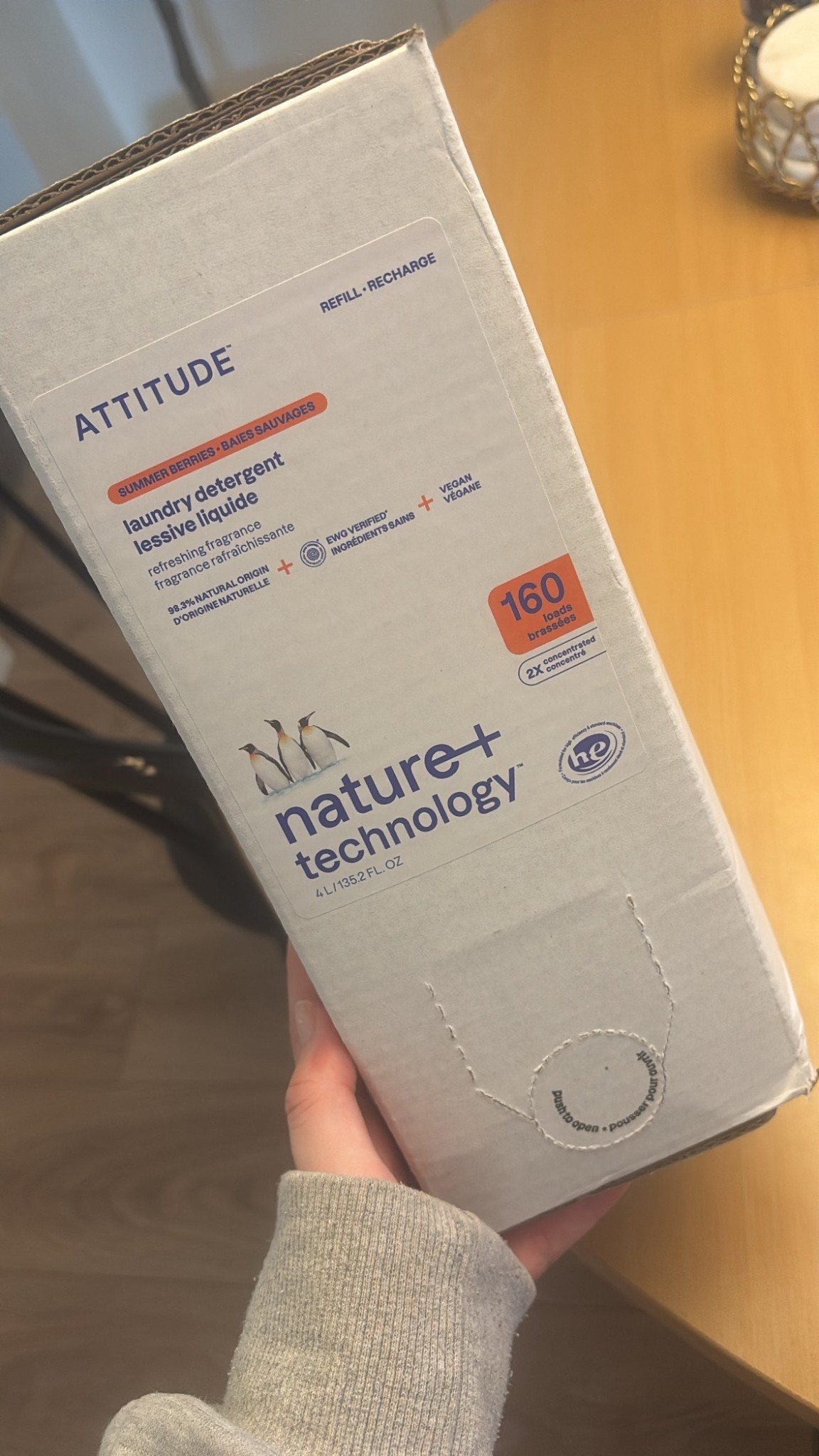 Nontoxic laundry detergent! Works just as well as what’s at the store, just doesn’t have any of the harmful ingredients!

Nontoxic products, nontoxic 

#LTKFindsUnder50 #LTKselfcare #LTKHome