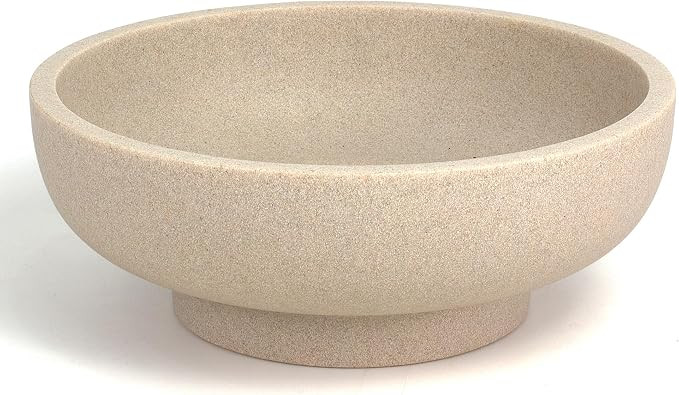 Large Decorative Bowl, Modern Handicraft Resin Bowls for Home Decor, Decorative Fruit Bowl for Ki... | Amazon (US)