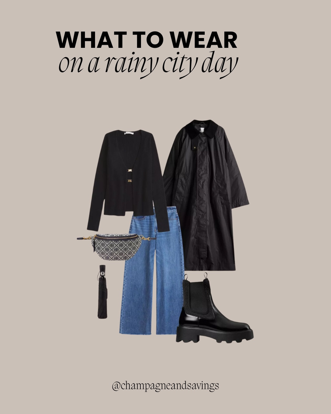 What to wear January: rainy city day outfit

#LTKFindsUnder50 #LTKootd #LTKFindsUnder100