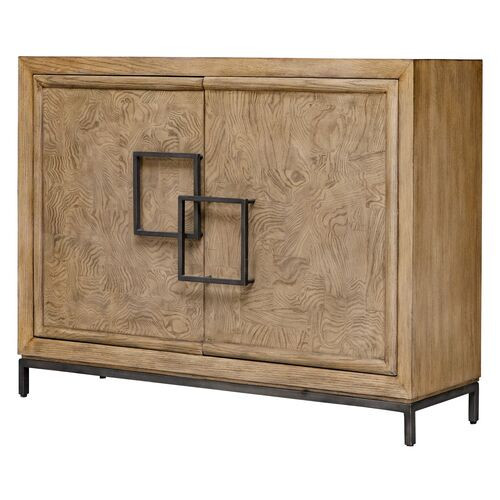 Honora 2-Door Cabinet - Natural - Brown | One Kings Lane