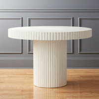 Click for more info about Scallop Ivory Table