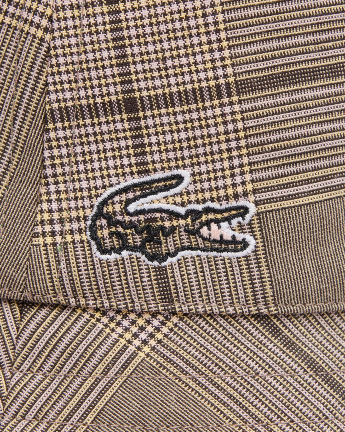 Women's Plaid Cotton Poplin Bucket Hat | Lacoste (US)