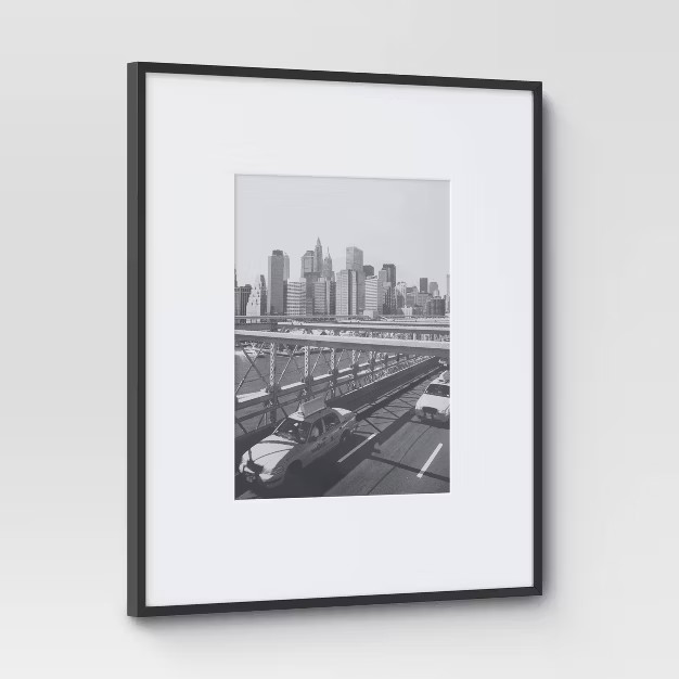 Thin Gallery Oversized Single Image Frame Black - Project 62™ | Target