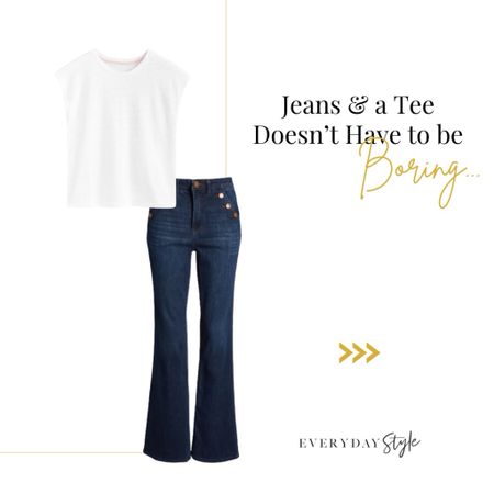 If jeans and a tee is your go-to uniform, take your style up a notch by adding some interest to your denim!

We’ve rounded up a few beyond basic jean styles under $100 to add a little fun and uniqueness to your outfits. 


#LTKfindsunder100 #LTKstyletip