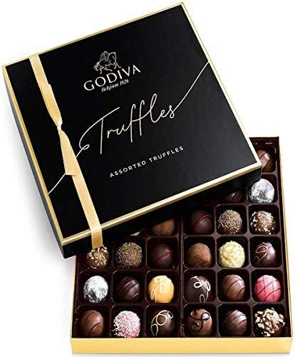 Godiva Chocolatier Signature Truffles Assorted Chocolate Gift Box, 36-Ct. | Amazon (US)