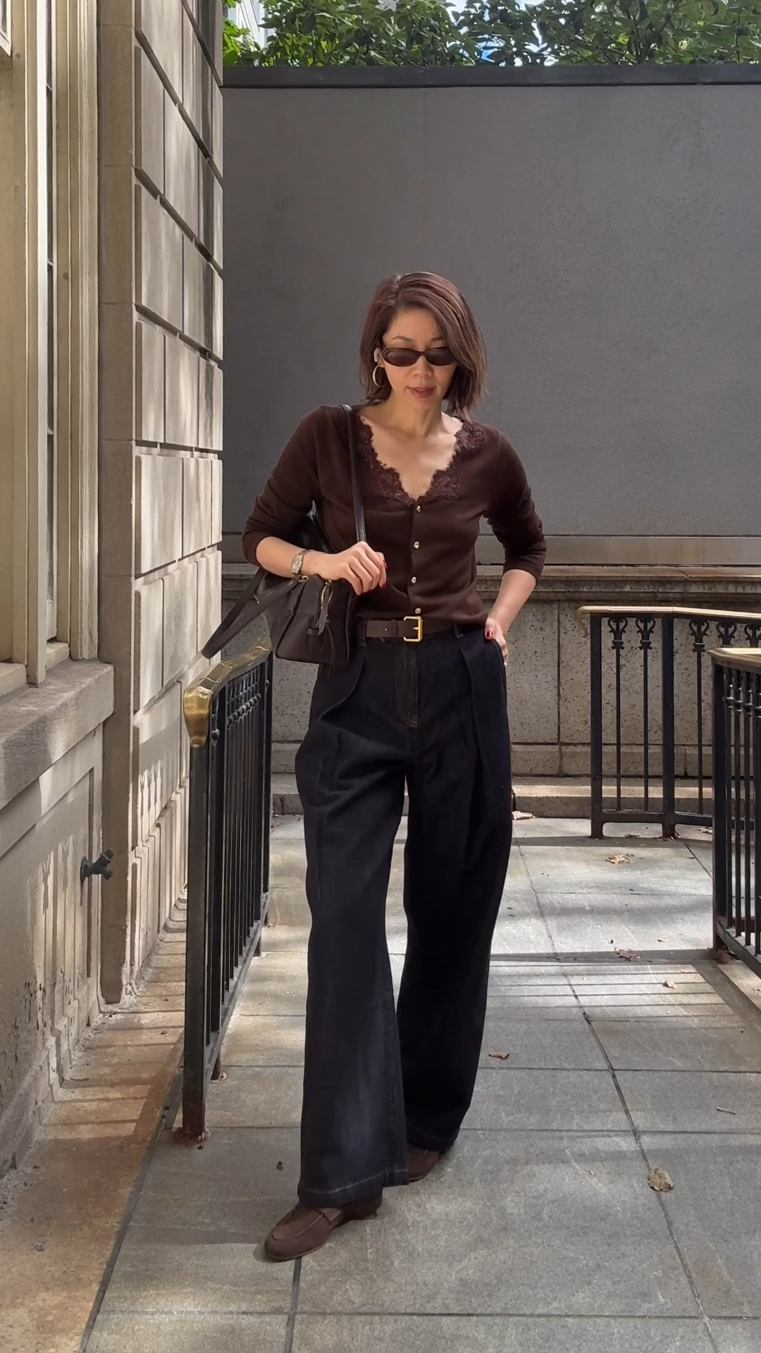 Knit size M｜pants size M， promo code 【xzjessica】 

 #LTKootd #LTKOver40 #LTKMidsize