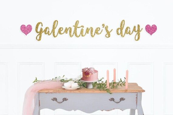 Galentines Day Banner  Galentines Day Decorations Valentines | Etsy | Etsy (US)