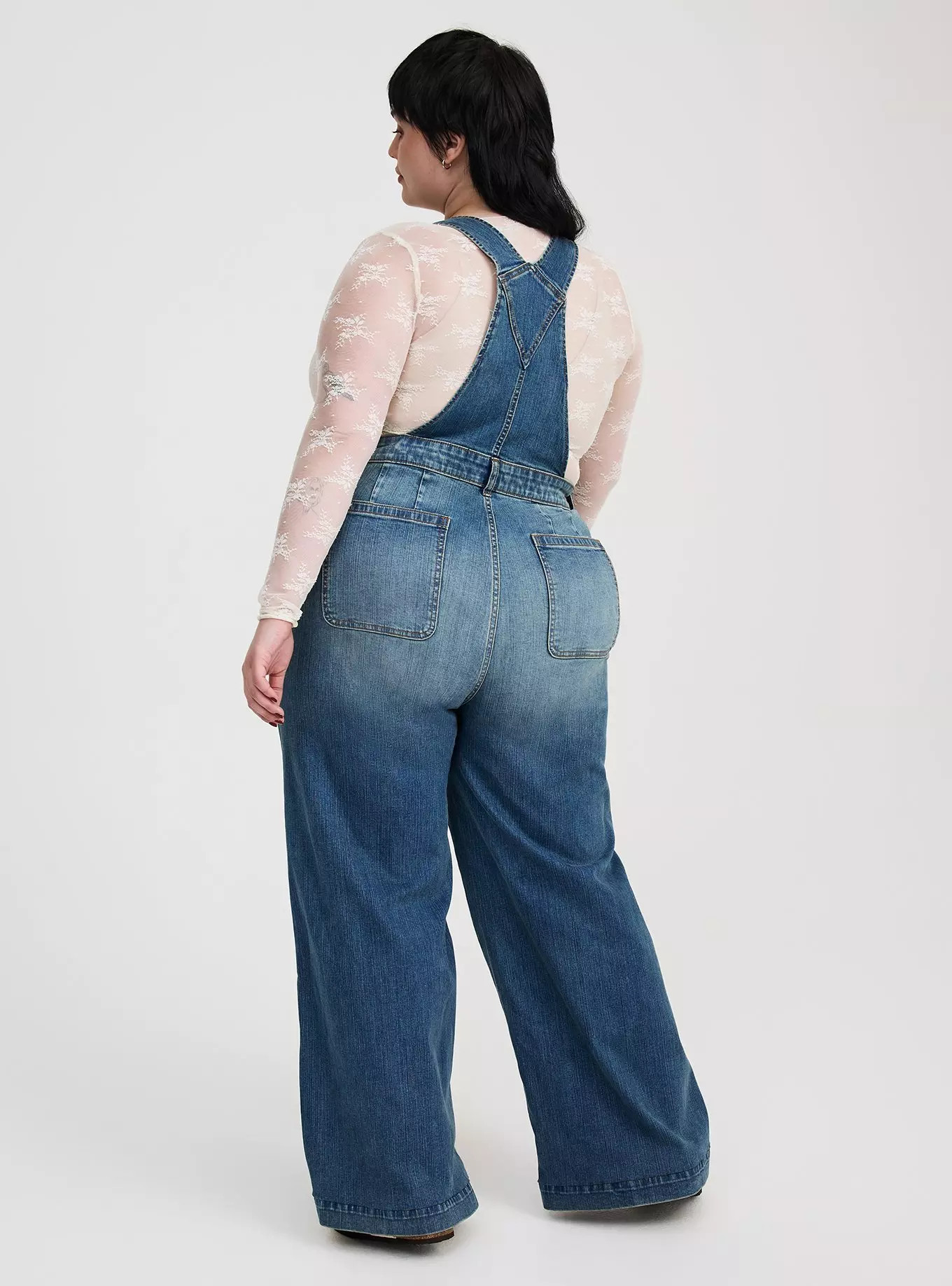 Wide-Leg Denim Overall | Torrid (US & Canada)