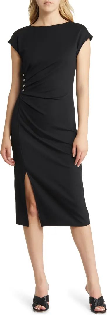 Ponte Knit Midi Dress | Nordstrom