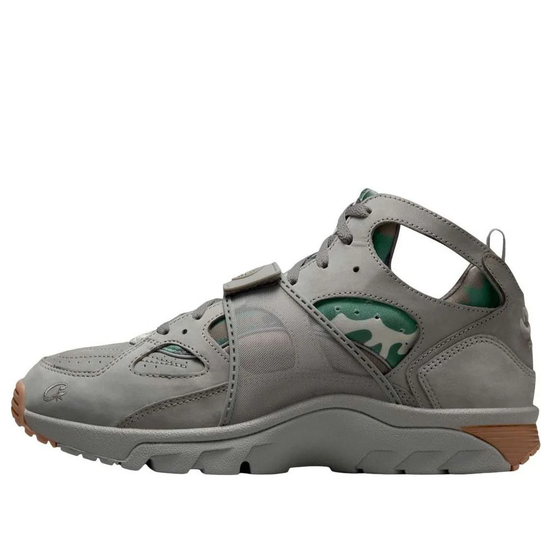 Nike x Corteiz Air Trainer Huarache 'Flat Pewter' FQ8793-001 | KICKS CREW