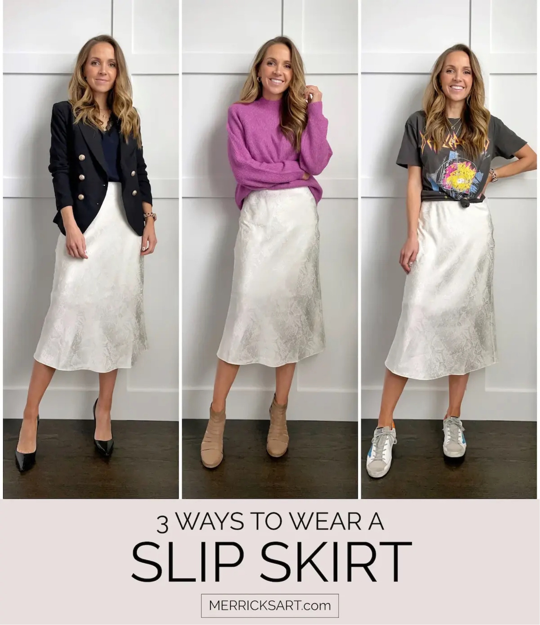The Drop Women's Maya Silky Slip Skirt Skirt, Black, XXS 