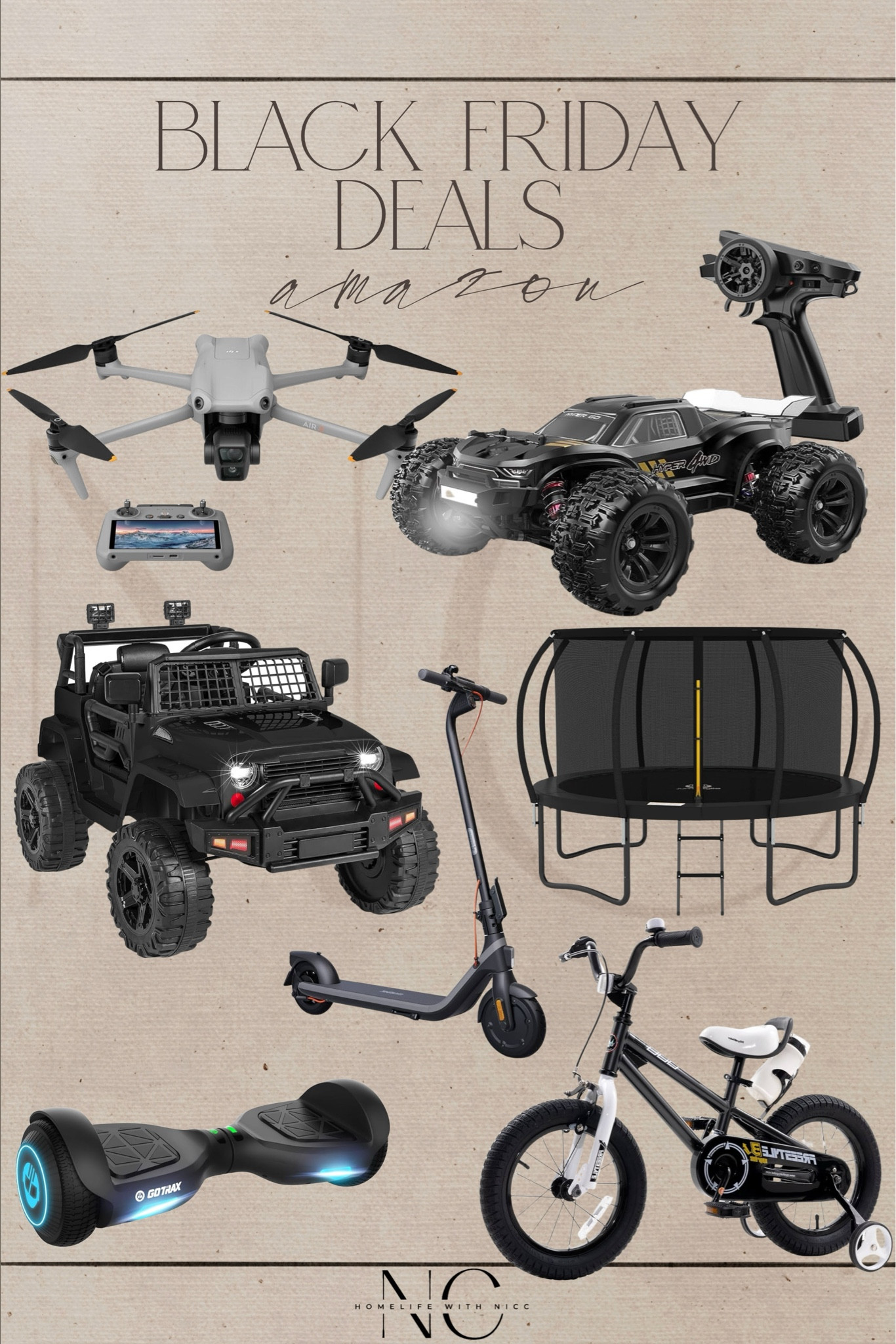 Early Black Friday Deals are happening now on Amazon! A gift guide for toys this Christmas! Many of these come in different colors! #amazondeals #blackfridaydeals #amazongiftguide #giftguideboys

#LTKKids #LTKCyberWeek #LTKGiftGuide