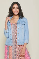 Thread and Supply Tencel Denim Jackie Jacket | Social Threads