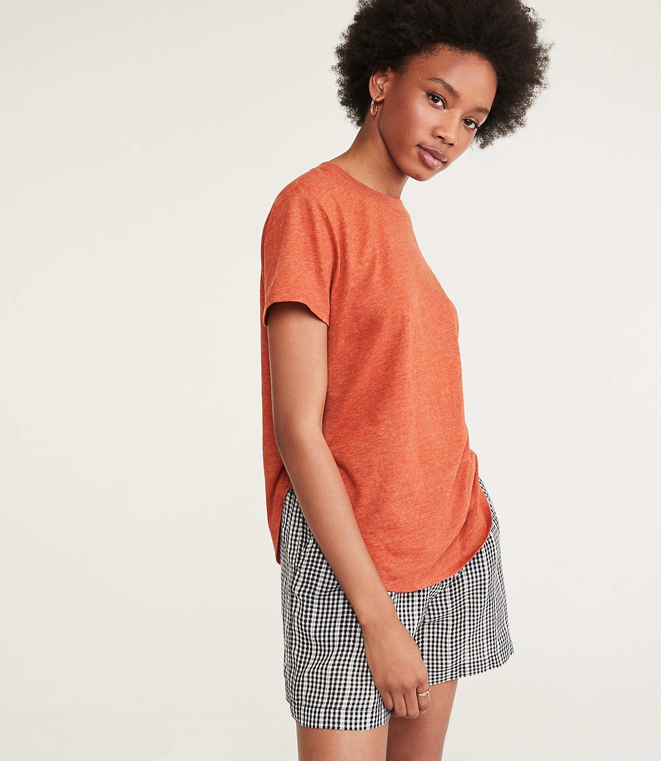 Lou & Grey Softserve Slub Shirttail Tee | Lou & Grey | Lou & Grey (US)